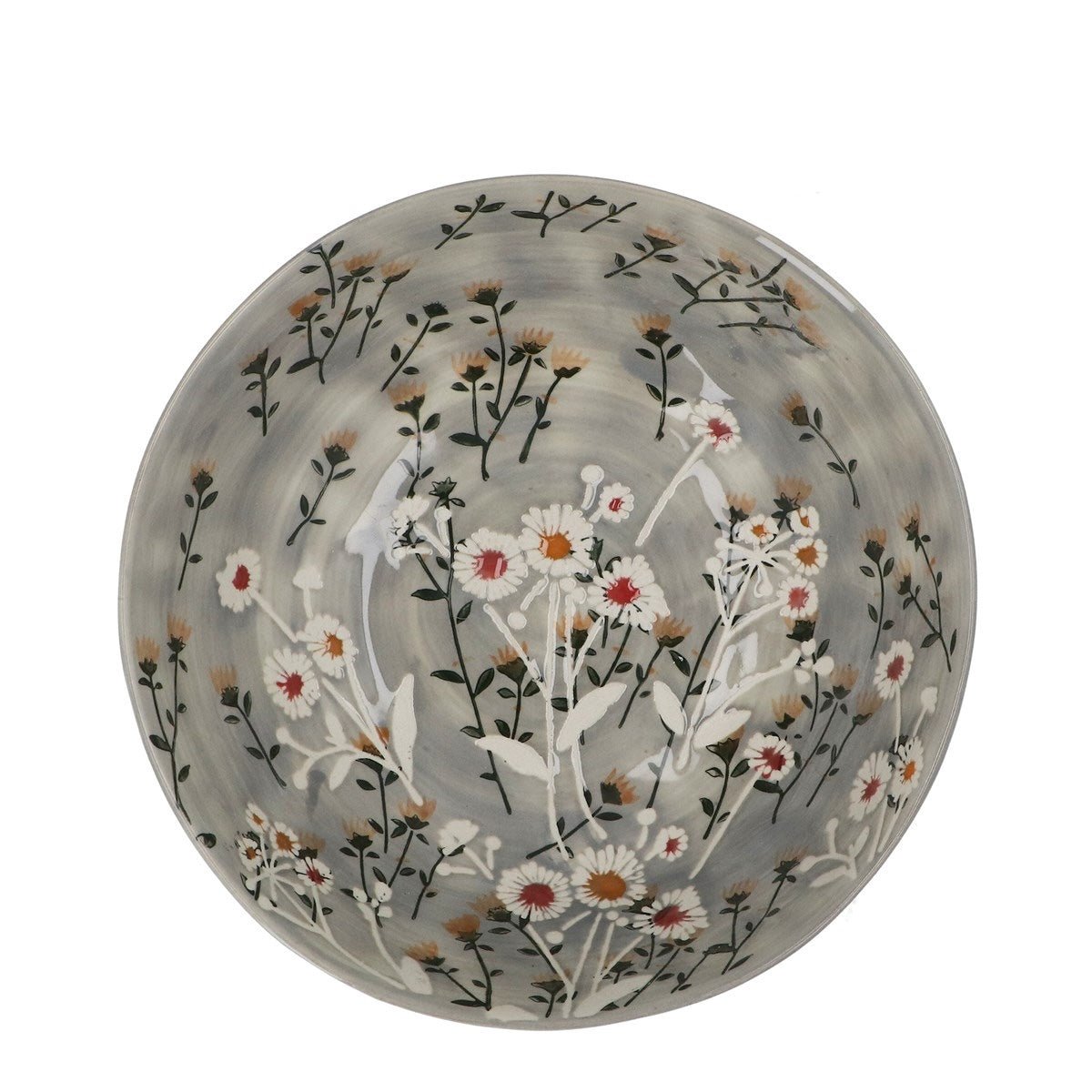 Grey Wild Daisy Bowl Small,Medium