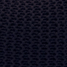 Hand Knitted Pouffe Navy,Mustard,Copper