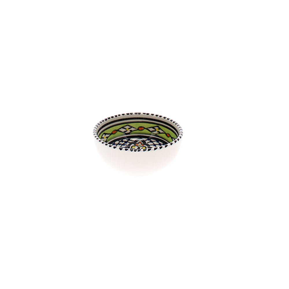 Hand Made Ceramic Dip Bowl, Pistachio
