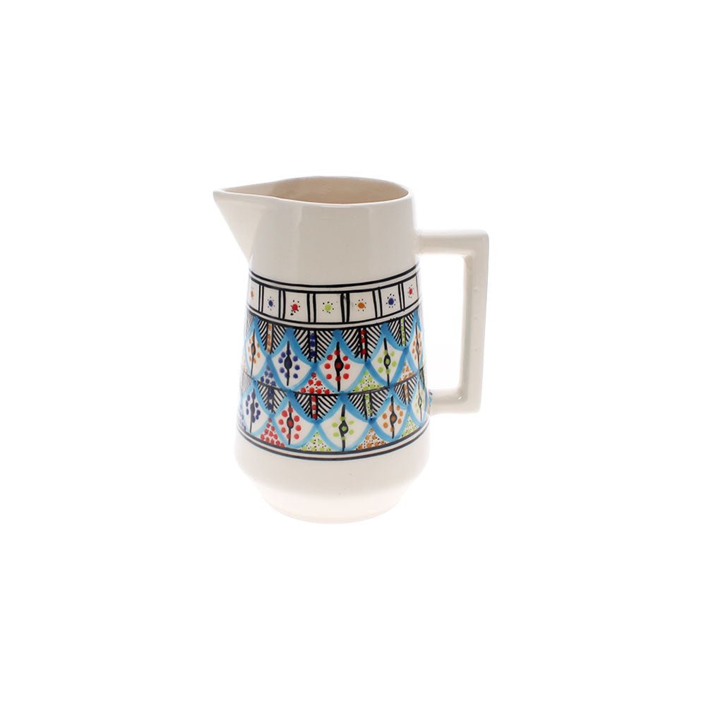 Hand Made Jug, Rainbow
