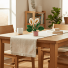 Handmade Felt Peace Lilly Standing Plant