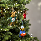 Handmade Felt Reindeer Hanging Christmas Decoration