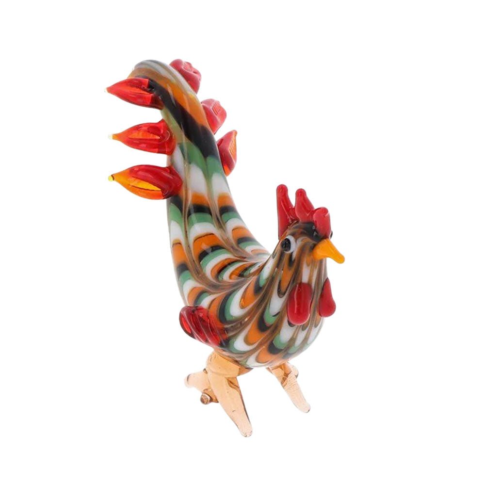 Handmade Glass Cockerel