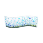 Handmade Glass Cornflower Wave