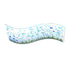 Handmade Glass Cornflower Wave