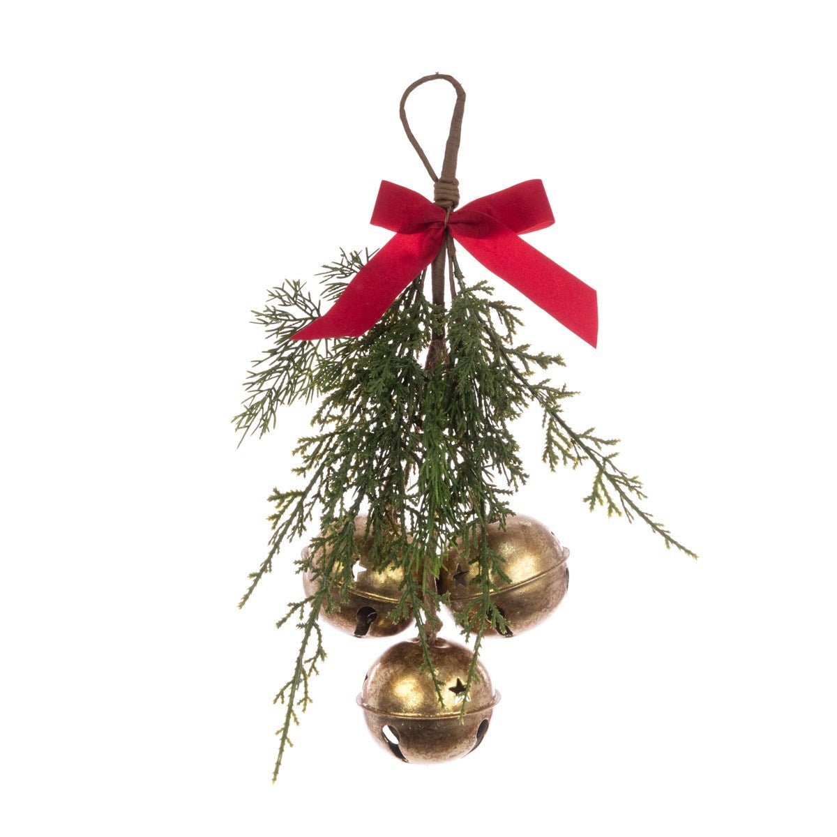 Hanging Bells With Bow