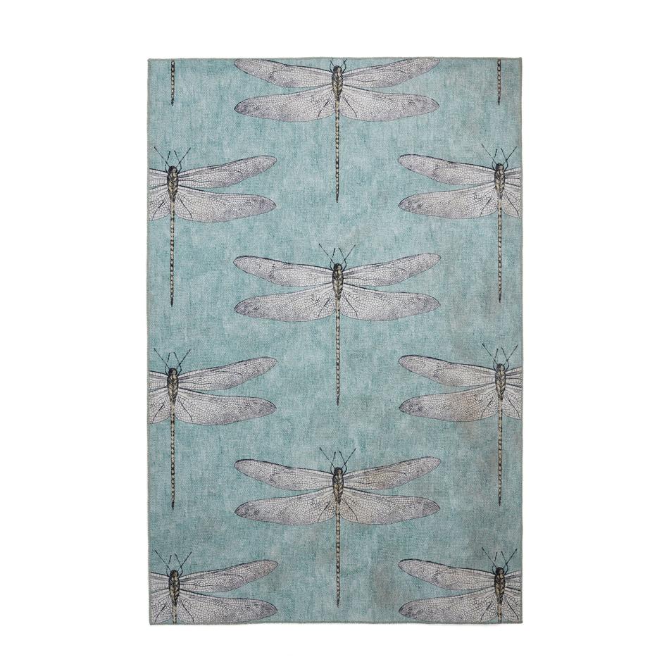 Harlequin Demoiselle Washable Rug, Mineral 76 x 150cm,120 x 170cm,152 x 230cm,185 x 290cm,61 x 230cm