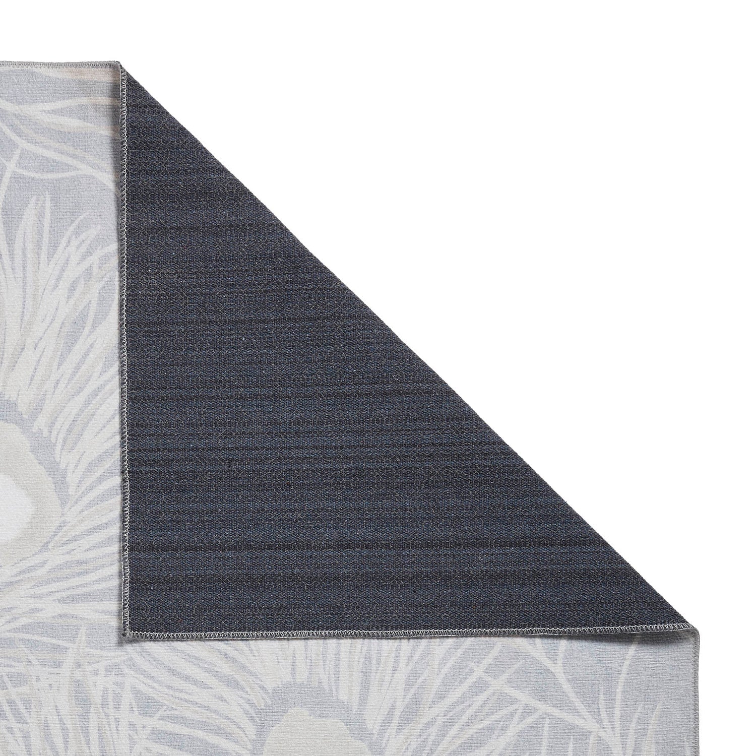 Harlequin Orlena Washable Rug, Powder Blue 76 x 150cm,120 x 170cm,152 x 230cm,185 x 290cm,61 x 230cm