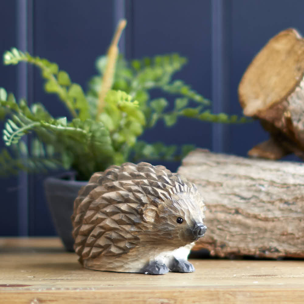 Hedgehog Carving
