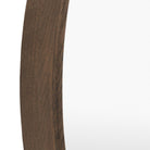 Helsinki Large Round Mirror, Walnut