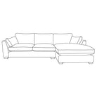 Henley Corner Sofa Chaise Corner Sofa / Manolo Natural (B)