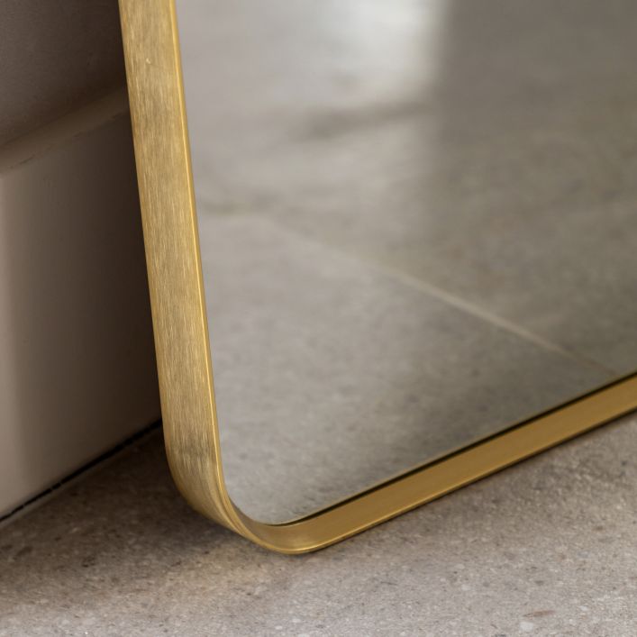Holworth Large Arched Mirror, Gold