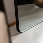 Holworth Large Leaner Mirror, Black