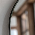 Holworth Narrow Arched Mirror, Black