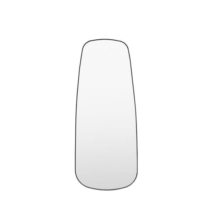 Holworth Shaped Mirror, Black