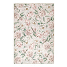 Hug Rug Eco-Washable Blooming Peonies Oyster Pink Rug 75 x 220cm,185 x 275cm,160 x 230cm,120 x 185cm