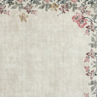 Hug Rug Eco-Washable Botanical Border Rug 120 x 185cm,160 x 230cm,185 x 275cm,75 x 220cm