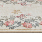Hug Rug Eco-Washable Botanical Border Rug 120 x 185cm,160 x 230cm,185 x 275cm,75 x 220cm