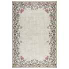 Hug Rug Eco-Washable Botanical Border Rug 120 x 185cm,160 x 230cm,185 x 275cm,75 x 220cm