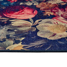 Hug Rug Eco-Washable Dark Florals Rug 120 x 185cm,160 x 230cm,185 x 275cm,75 x 220cm runner,75 x 300cm runner