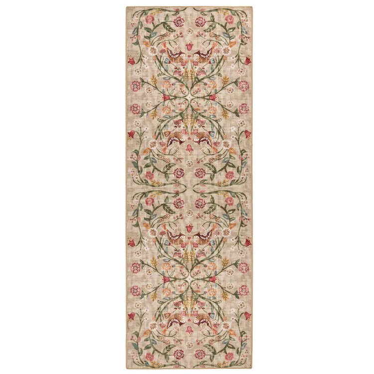 Hug Rug Eco-Washable Heritage Garden Rug 120 x 185cm,160 x 230cm,185 x 275cm,75 x 220cm,75 x 300cm