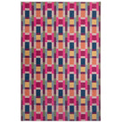 Hug Rug Eco-Washable Jude Geo Weave Bright Rug 75 x 220cm,185 x 275cm,160 x 230cm,120 x 185cm