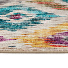 Hug Rug Eco-Washable Painted Ikat Rug 120 x 185cm,160 x 230cm,185 x 275cm,75 x 220cm
