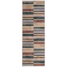 Hug Rug Eco-Washable Savanna Stripe Rug 75 x 220cm,120 x 185cm,160 x 230cm,185 x 275cm