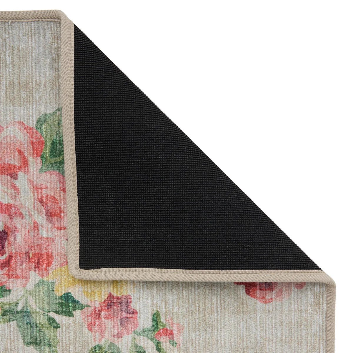 Hug Rug Eco-Washable Vintage Rose 75 x 220cm,120 x 185cm,160 x 230cm,185 x 275cm