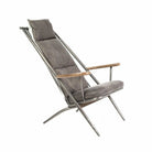 Huntingdon Studio Chair, Grey Leather