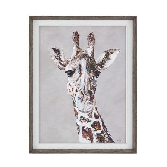 In The Wild I Framed Canvas