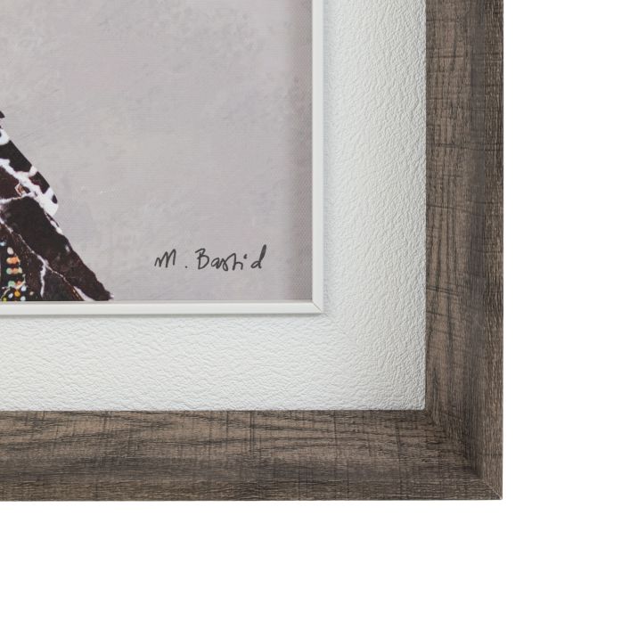 In The Wild I Framed Canvas