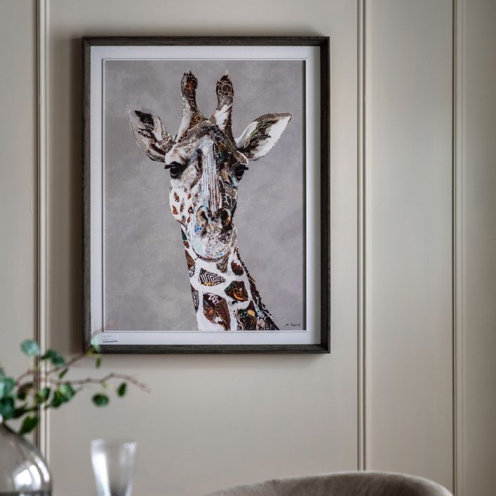 In The Wild I Framed Canvas
