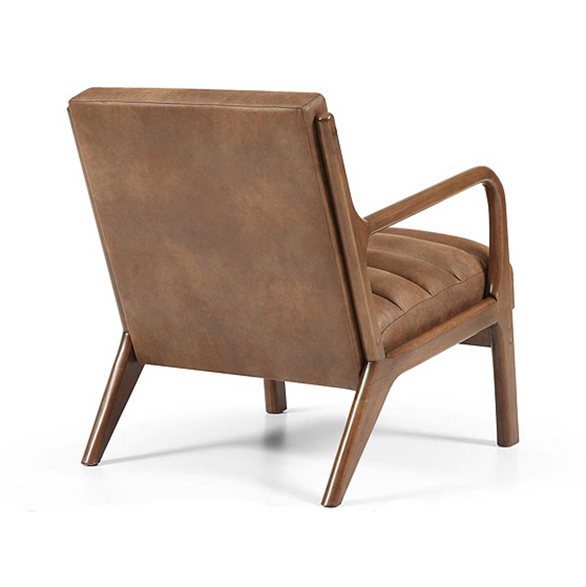 Inca Armchair Faux Brown Leather,Olive Fabric,Wine Fabric