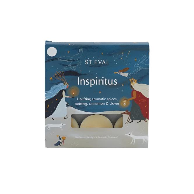 Inspiritus Scented Christmas Tealights, Pack of 9