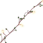 Jewel Cluster Green Light Chain, 50 LEDs