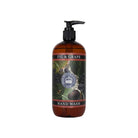 500ml Fig and Grape hand wash bottle featuring a pump dispenser and botanical illustrations of figs and leaves.
