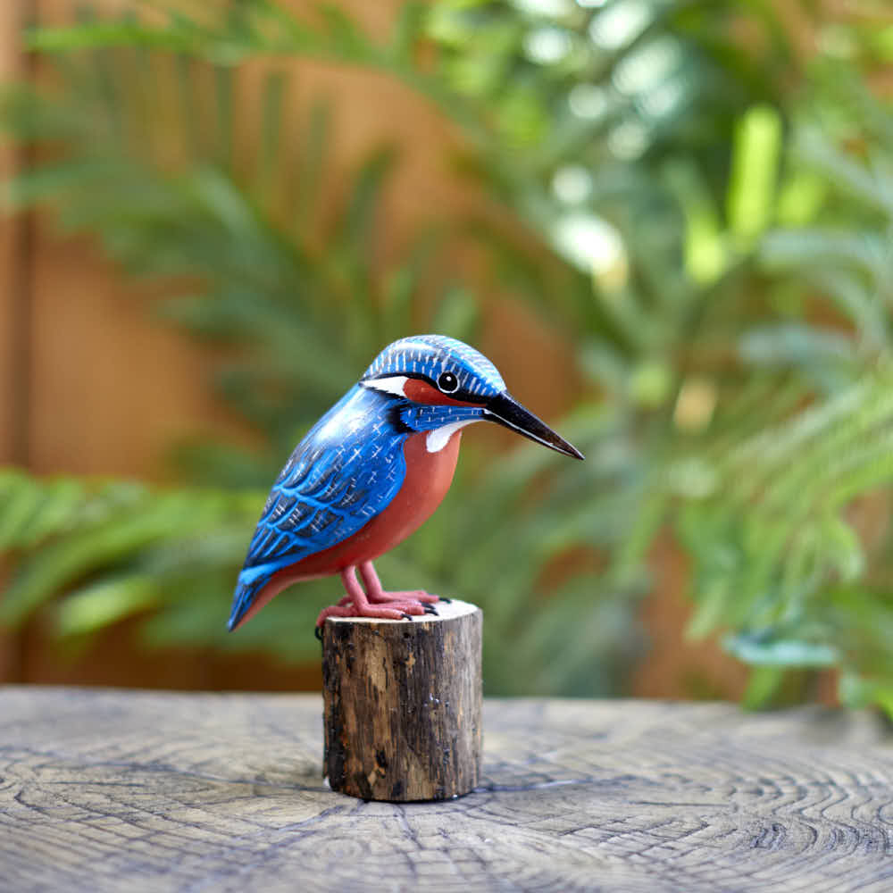 Kingfisher on a Stump