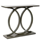Lacquer Console Table Olive