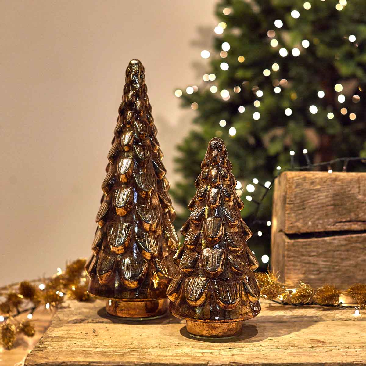 Large Bronze Xmas Tree