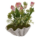 Large Ceramic Shell Bowl