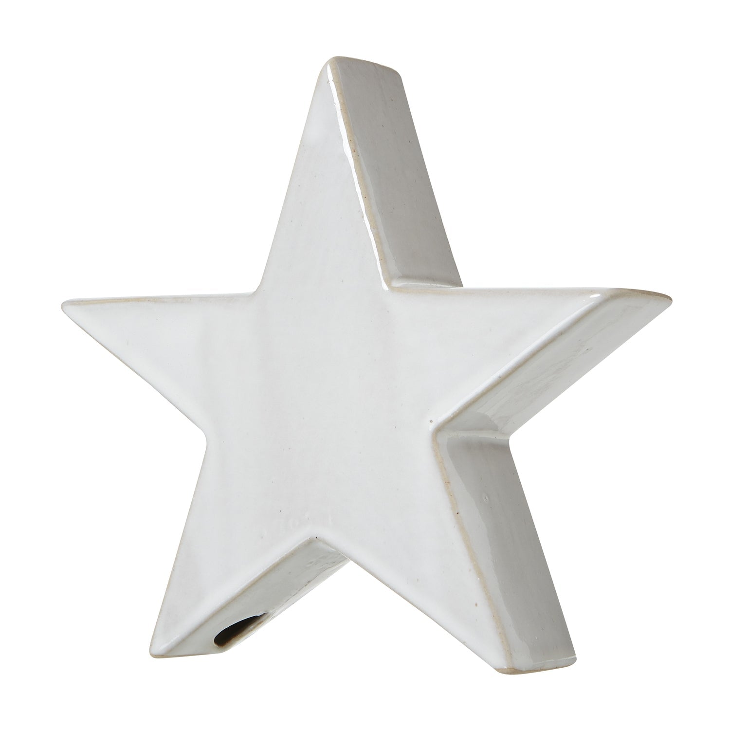 Large Ceramic Standing Star Decoration - Angela Reed -