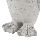 Large Grey Stone Effect Penguin Statue - Angela Reed -
