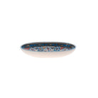Large Hand Made Oval Dish, Aquamarine