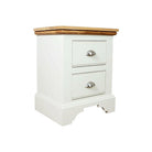 Ludlow 2 Drawer Bedside Table Painted Top / Ivory,Oak Top / Ivory,Painted Top / Dior Grey,Painted Top / Truffle,Painted Top / Limestone,Oak Top / Dior Grey,Oak Top / Truffle,Oak Top / Limestone