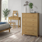 Malmo 2 over 3 Chest of Drawers