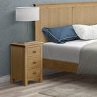 Malmo 3 Drawer Bedside
