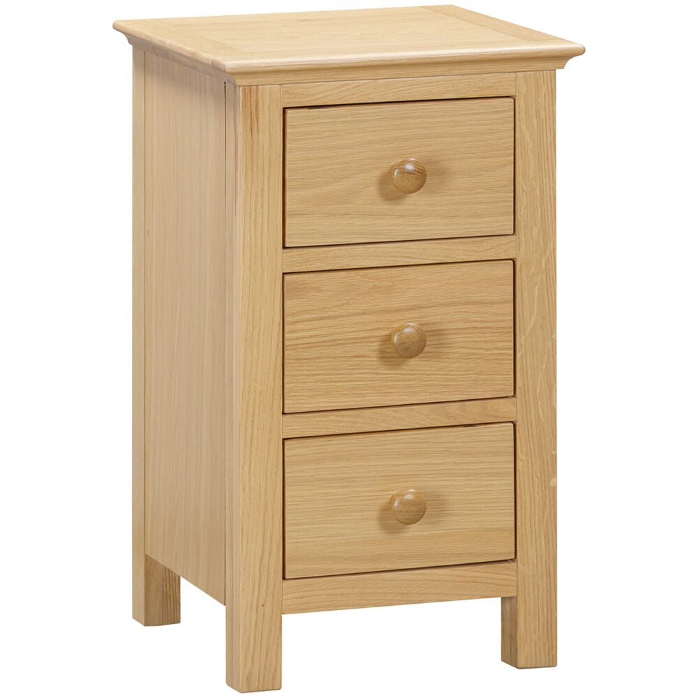 Malmo 3 Drawer Bedside