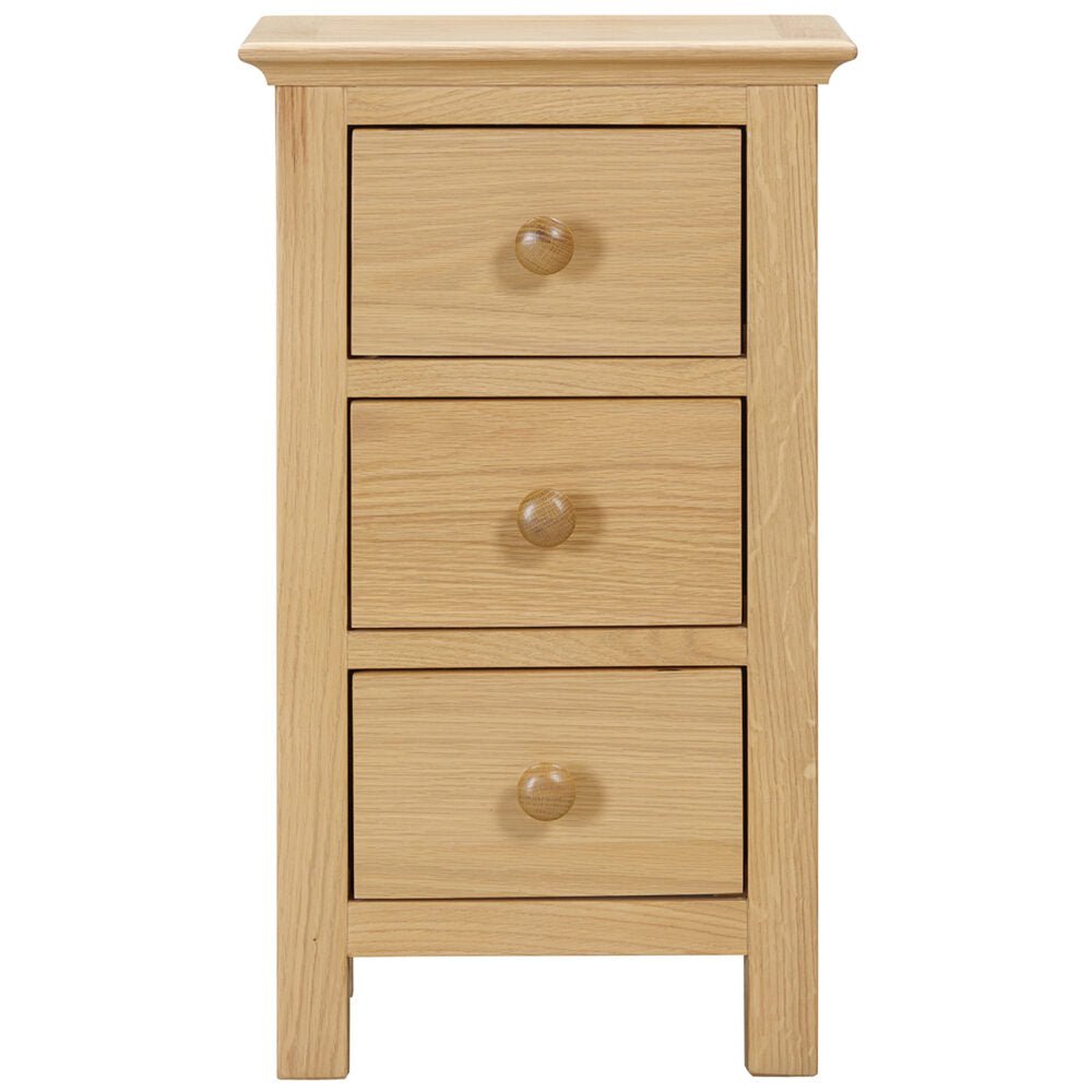 Malmo 3 Drawer Bedside