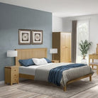 Malmo Panelled Bed Single 3',Double 4'6",Kingsize 5'